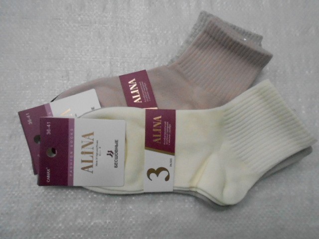  Носки жен. коттон