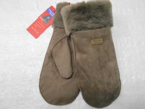  варежки жен. под замшу