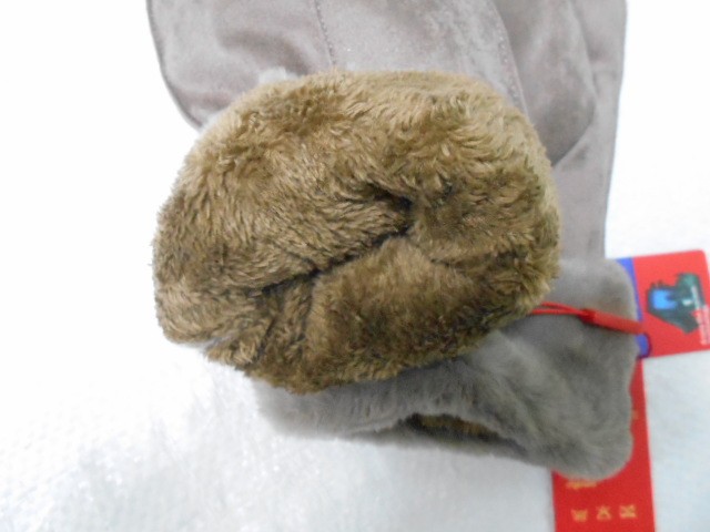  варежки жен. под замшу