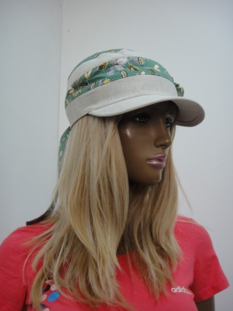 Кепка -бандана лён