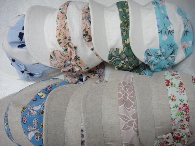 Кепка -бандана лён