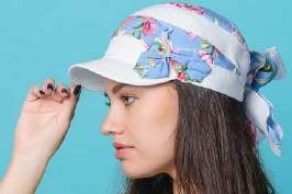 Кепка -бандана лён