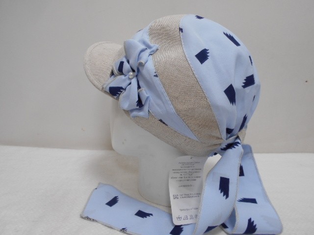 Кепка -бандана лён