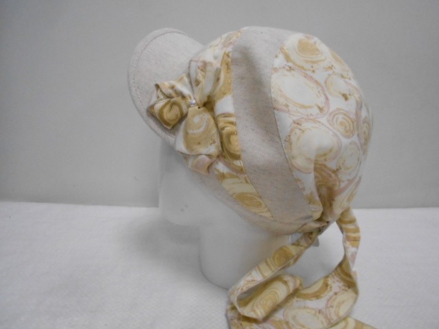 Кепка -бандана лён