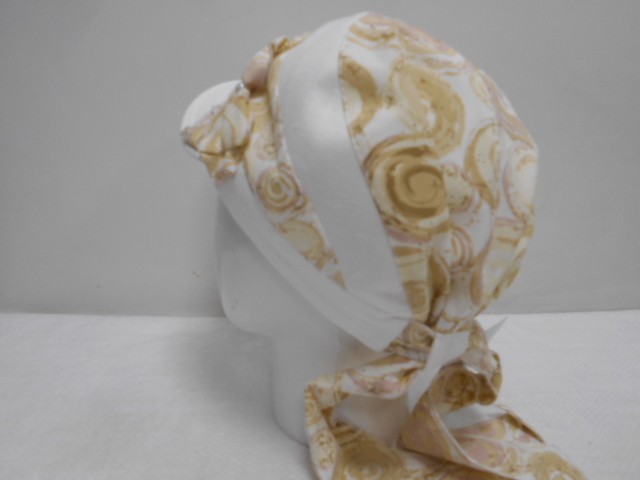 Кепка -бандана лён