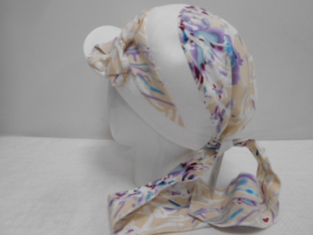 Кепка -бандана лён