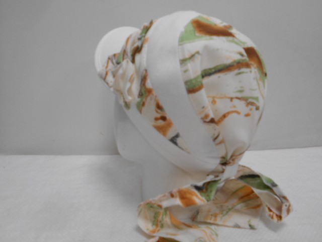 Кепка -бандана лён