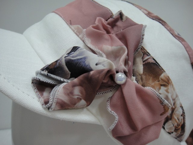 Кепка -бандана лён