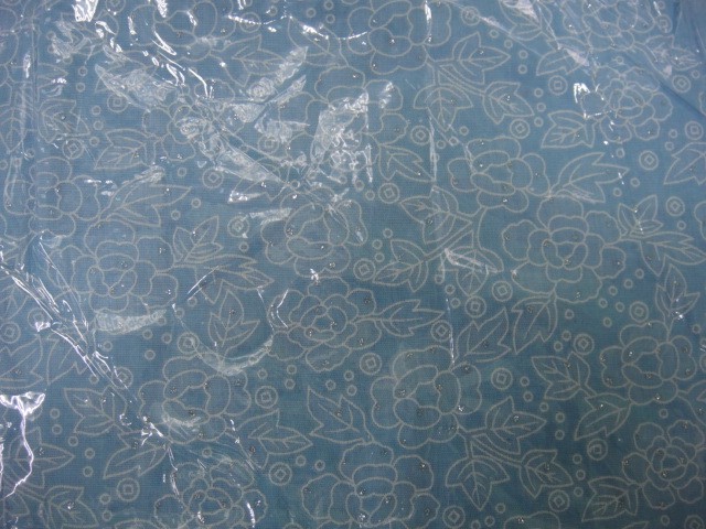 Платок цветы