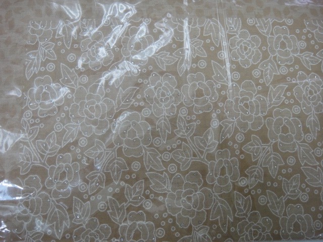 Платок цветы