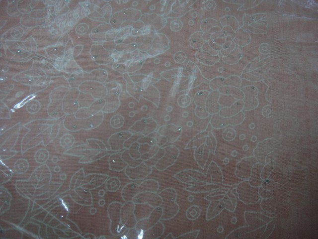 Платок цветы