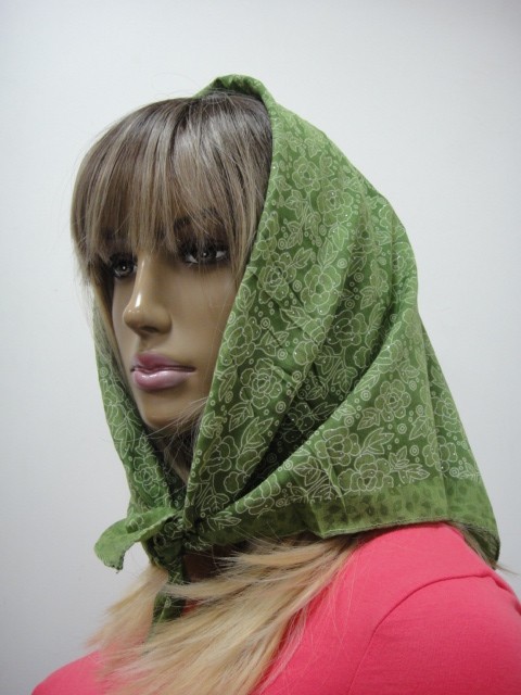 Платок цветы