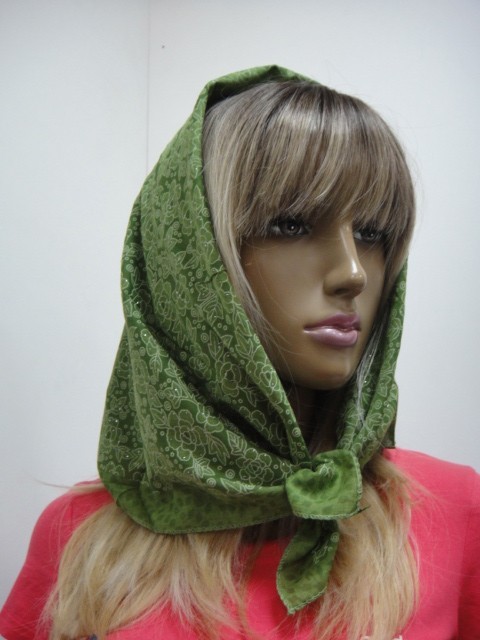 Платок цветы