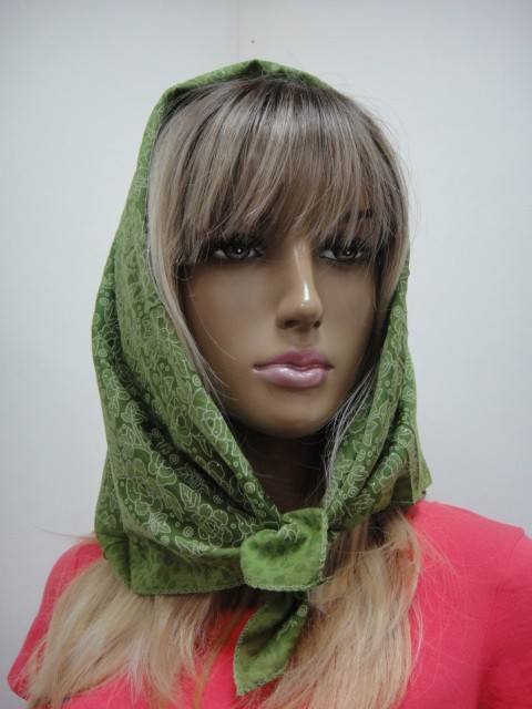 Платок цветы