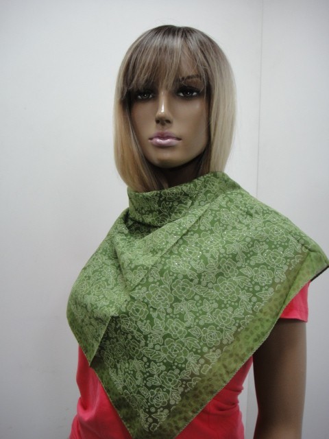 Платок цветы