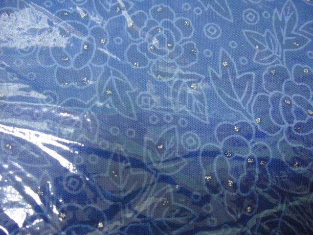 Платок цветы