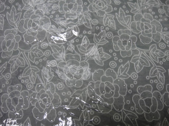 Платок цветы