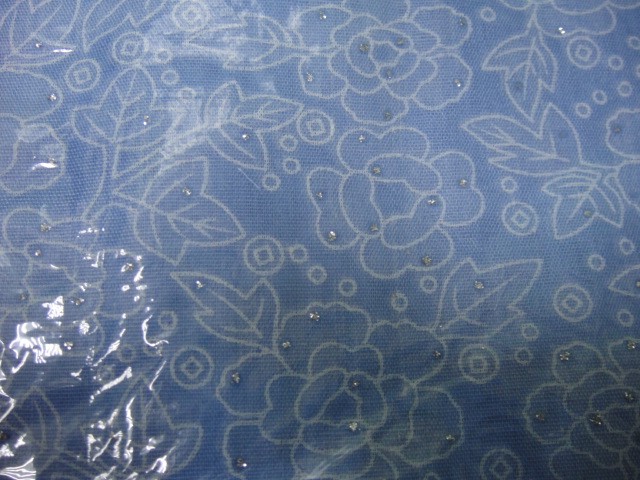 Платок цветы