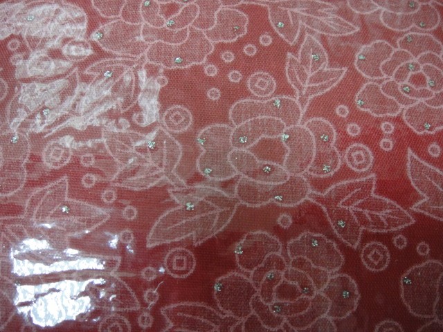 Платок цветы