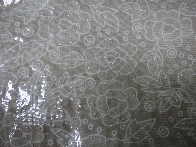 Платок цветы