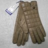   перчатки жен.1/2 натур.кожа