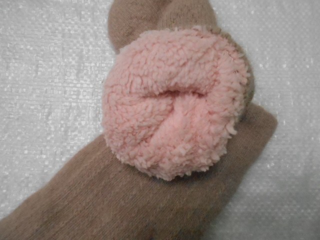  Варежки жен. шерсть