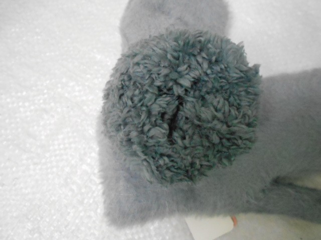  Варежки жен. шерсть травка