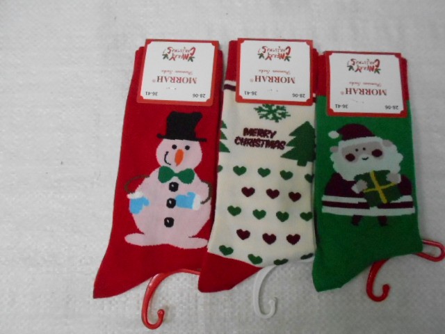  Носки жен. Новогодние