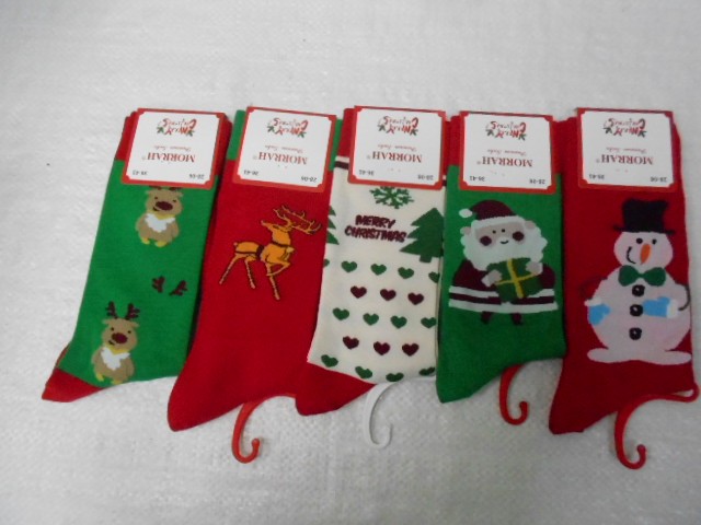  Носки жен. Новогодние