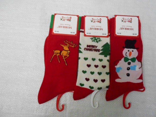  Носки жен. Новогодние