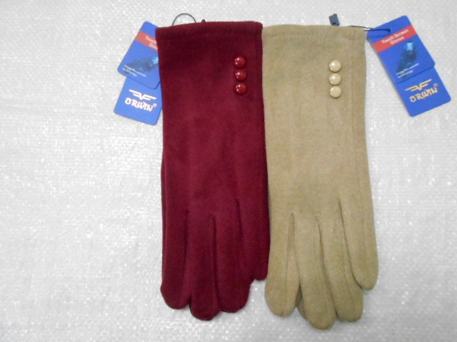   перчатки жен. шерсть+бамбук