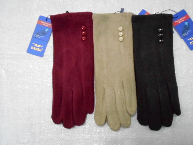   перчатки жен. шерсть+бамбук