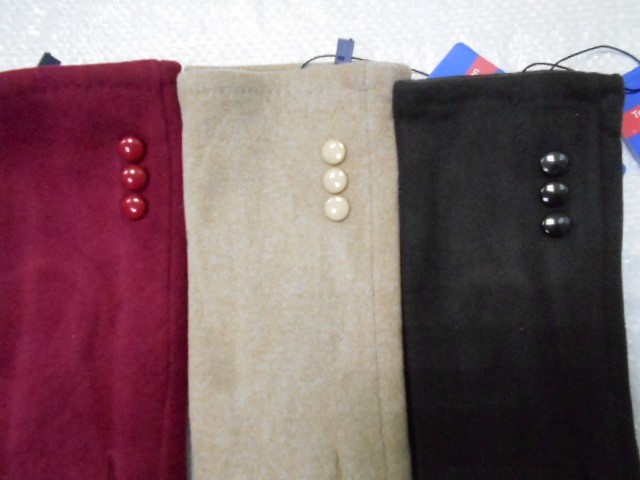   перчатки жен. шерсть+бамбук