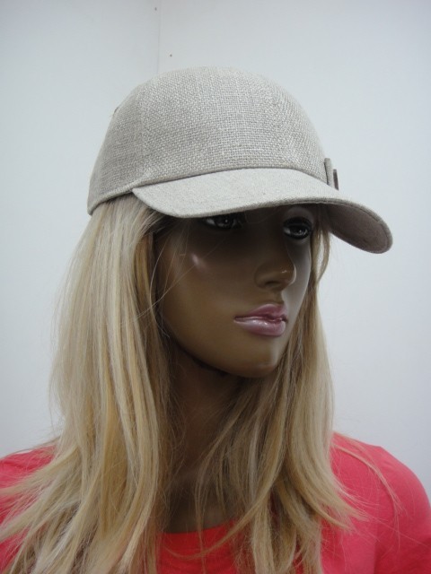  Бейсболка лён