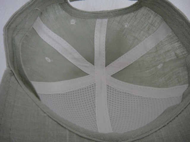  Бейсболка лён