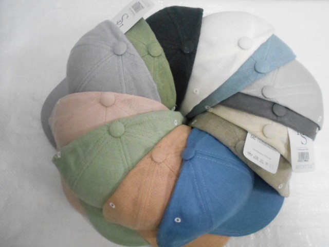  Бейсболка лён