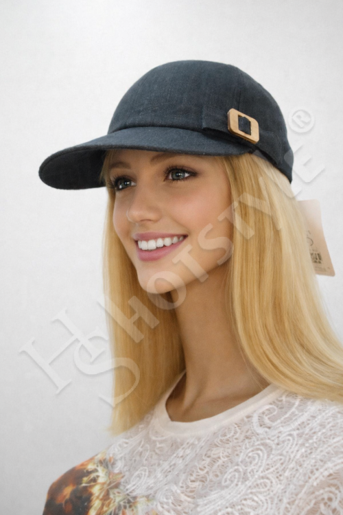  Бейсболка лён