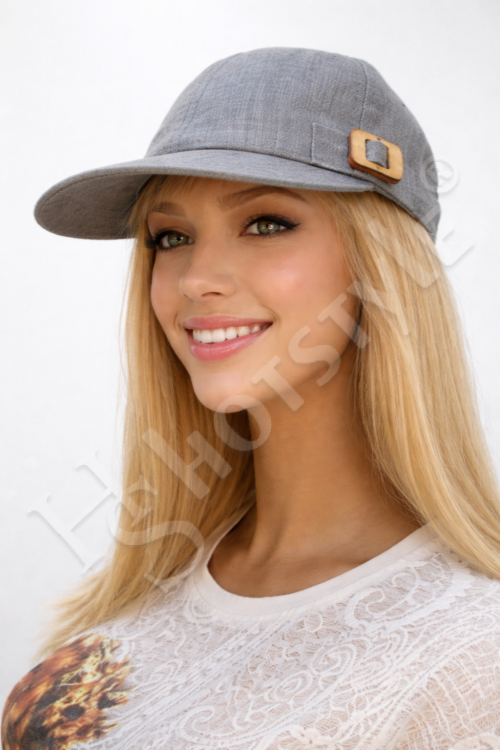  Бейсболка лён