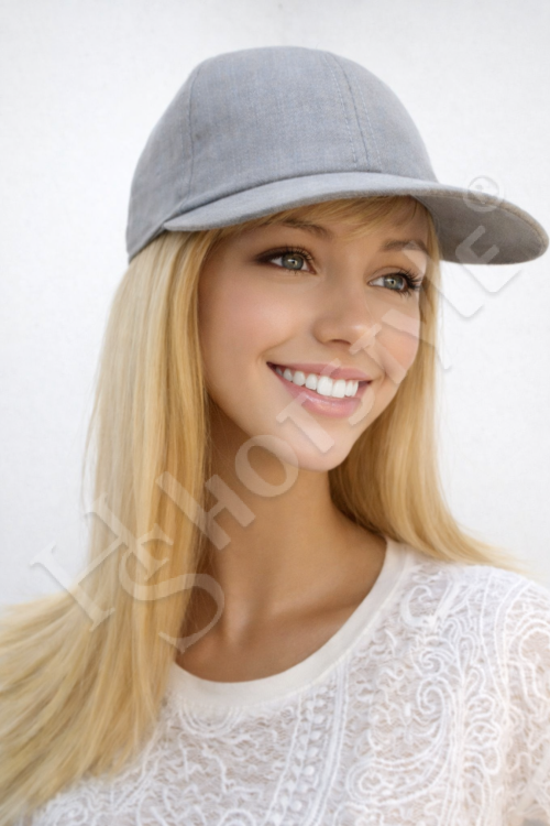  Бейсболка лён