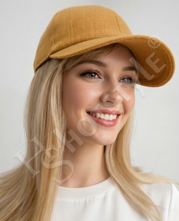  Бейсболка лён