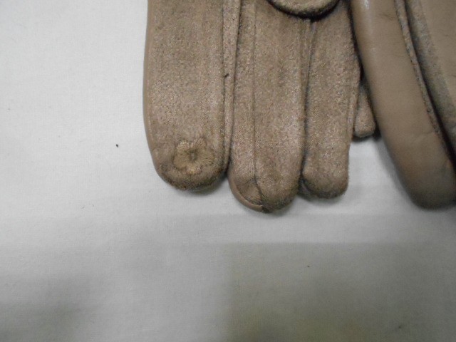   перчатки жен.1/2 натур.кожа