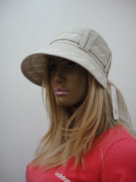  Кепка -шляпа лён