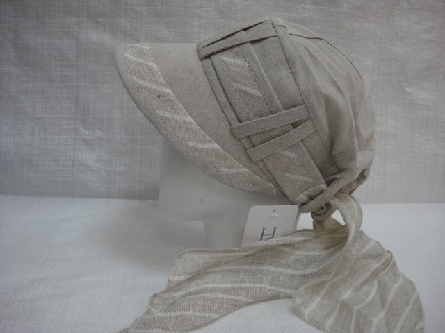  Кепка -шляпа лён