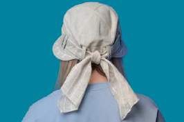  Кепка -шляпа лён