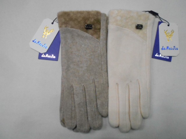  перчатки жен. кашемир+барашек