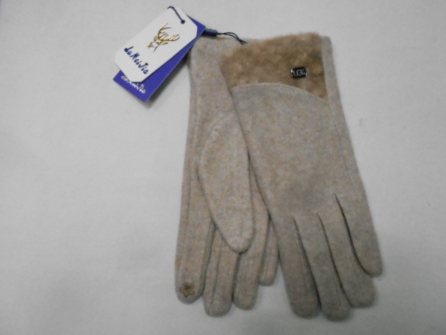   перчатки жен. кашемир+барашек