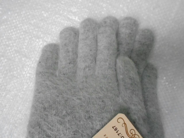   перчатки жен. шерсть+ангора