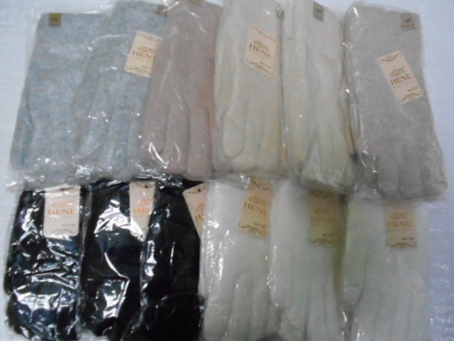   перчатки жен. шерсть+ангора