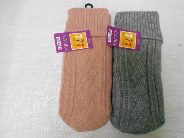 варежки жен. шерсть