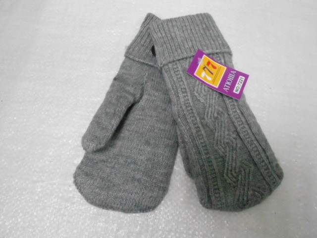  варежки жен. шерсть